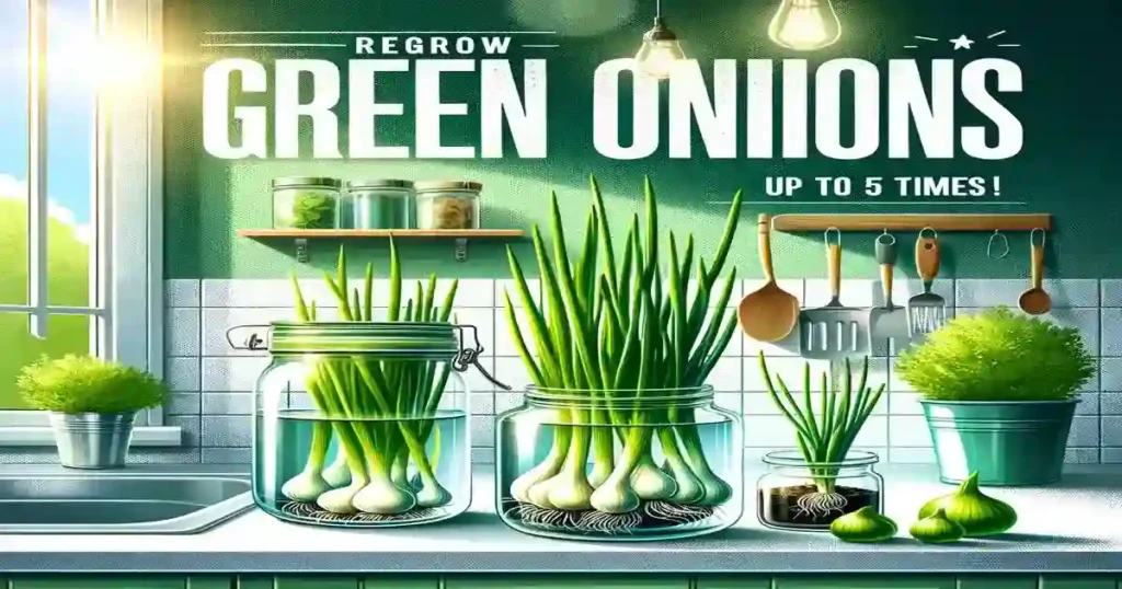 How Many Times Can You Regrow Green Onions