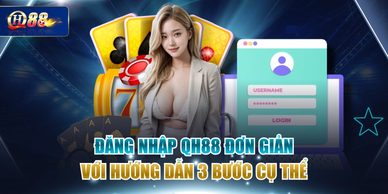 Đăng Nhập QH88 Đơn Giản Với Hướng Dẫn 3 Bước Cụ Thể